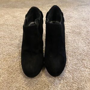 Black Women’s Booties Suede